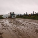 The start of the Dalton Highway