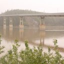 The Dalton Highway bridge crossing the Yukon River