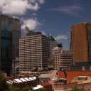 The-Sydney-Central-Business-District-near-the-harbor