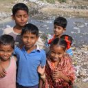 Kids in village behind ISD school, Dhaka
