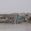 River side village, Sundarbans