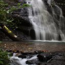 A beautiful waterfall in the Ulu Temburong National Park