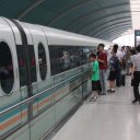 The Maglev Train in Shanghai