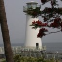 Lighthouse near bay in Shenzhen across from Hong Kong