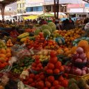 Fruit market - outskirts of Quito