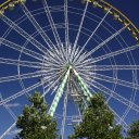 Huge Ferris Wheel in Luxembourg City