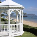 White Pagoda at one of Oahu\'s resorts