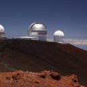 Observatories at top of Mauna Kea