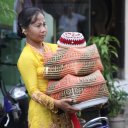 Indonesian-woman-leaving-the-temple