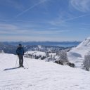 Skiing at Squaw Valley California