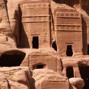 Closeup-of-Nabethean-Tombs-Petra