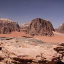 Fantastic-desert-scenery-no-one-around-for-miles-Wadi-Rum