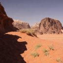 Wadi-Rum-play-of-shadows-and-sunlight-on-the-desert-floor