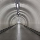 A very white tunnel near Triesenberg