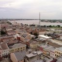 Overview-of-New-Orleans-and-the-brown-Mississippi-River-in-the-background