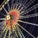 Ferris wheel at the Schueberfouer fun fair
