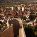 View of Ohrid town from fortress walls