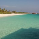 The-wonderful-waters-surrounding-a-private-island-in-a-seculded-coral-atol