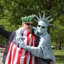 Fake-Statue-of-Liberty-posing-with-tourist-Bowling-Green
