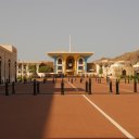 One of the many palaces of Oman\'s Sheik Qaboos in Muscat