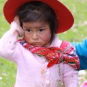 Girl in village above the town of Huaraz