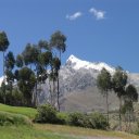 Village scenery Cordillera Blanca