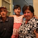 Family hosting homestay in small village near Golesti