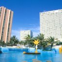 Big hotels and blue swimming pools abound in the resort areas of the Eastern Cape