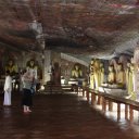 Inside Cave Temple, Dambulla
