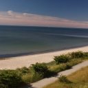View from room at Ystad Saltsjobad - one of Sweden\'s leading spa hotels