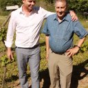 Swedish winemaker, Carl-Otto Ottergren with Napa Valley winemaker Emil Tedeschi
