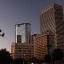 Houston-skyline-after-sunset