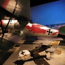 World War I fighter plane, Museum of Discover, Seattle