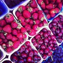 Farmers Market fruit in small town of Carnation