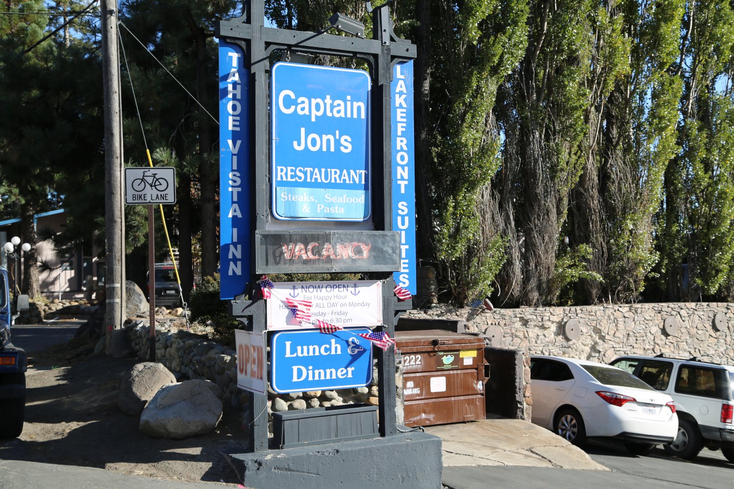 Guides Lake Tahoe, CA Restaurants Dave's Travel Corner