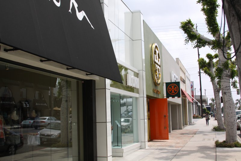 Chanel on Robertson Boulevard Shopping District