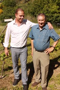 Owner & Winemaker Carl-Otto - with Emil Tedeschi of Tedeschi Winery Napa Valley