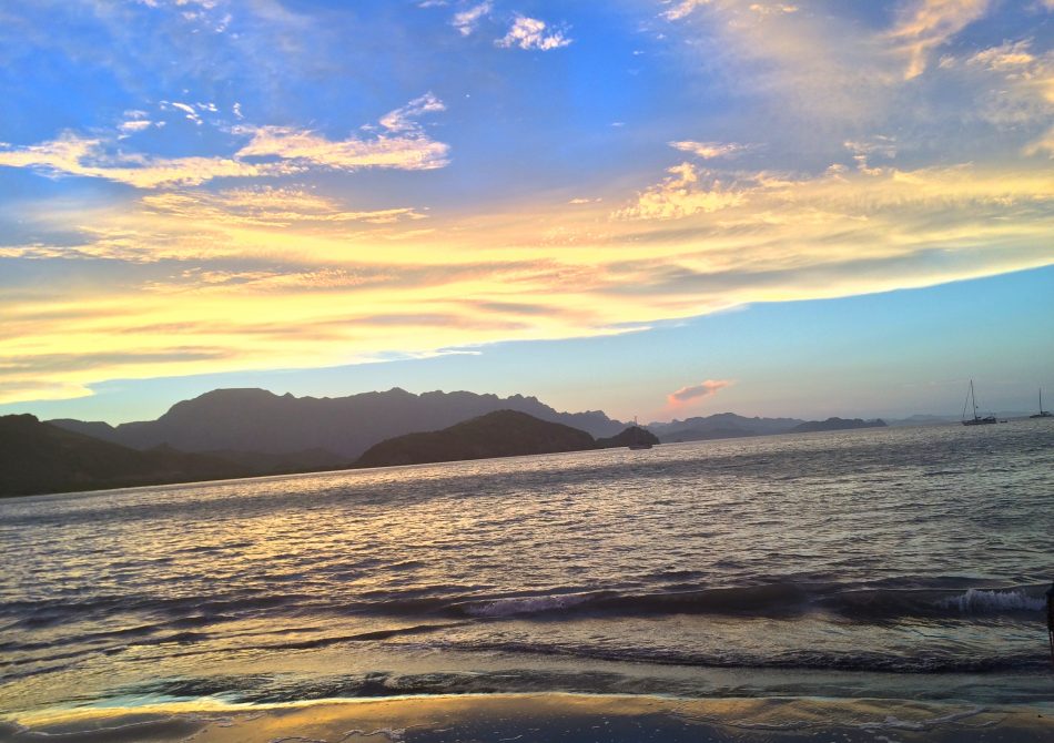 Sunset in Loreto, Mexico