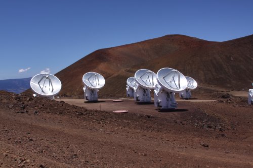 Radio Telescopes, Mauna Kea