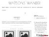 Watsons Wander
