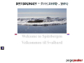 Spitsbergen Svalbard Info