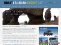 Canadian Bucketlist