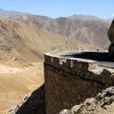 Hewn right into the mountainside, the Salang Pass Highway snakes its way north toward the Tajikistan border