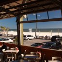 Overlooking the coastline from The Hangout