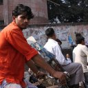 Rickshaw driver, Dhaka