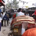 Rickshaw alley, Dhaka