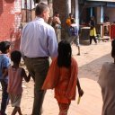 Walking with kids in Dhaka