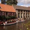 Picturesque Canals in Bruge