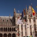Amazing architecture - on the main square in Bruges