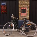 Right, Harley parking only, get out of there you bicycle